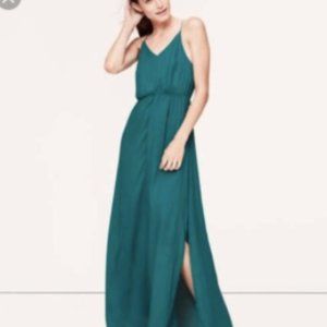 Ann Taylor LOFT Emerald Maxi Dress